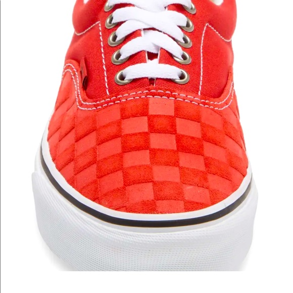 🏈🏈NWT 10 Men’s Or 11.5 Ladies Vans ERA RED - Picture 4 of 6